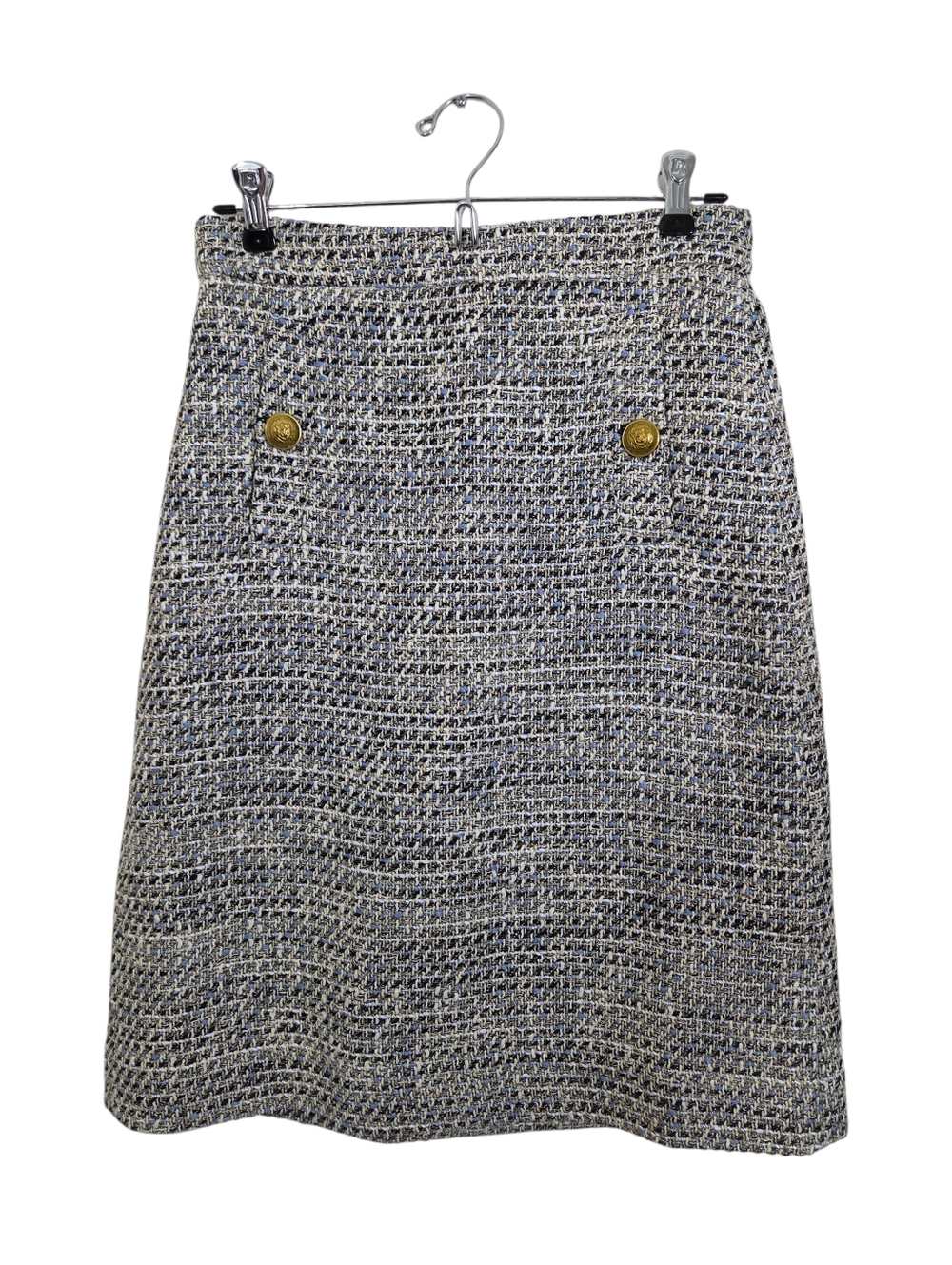 NWT J. Crew A-line Skirt Speckled Tweed Size 0 Business Casual Suit Career Work